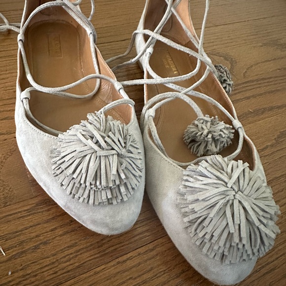Aquazzura Pom Pom Flats - Picture 7 of 8